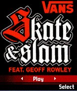 game pic for Vans Skate And Slam 2005
